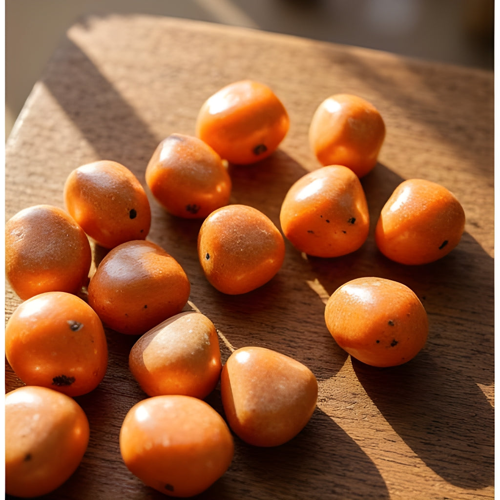 Orange Calcite Tumble