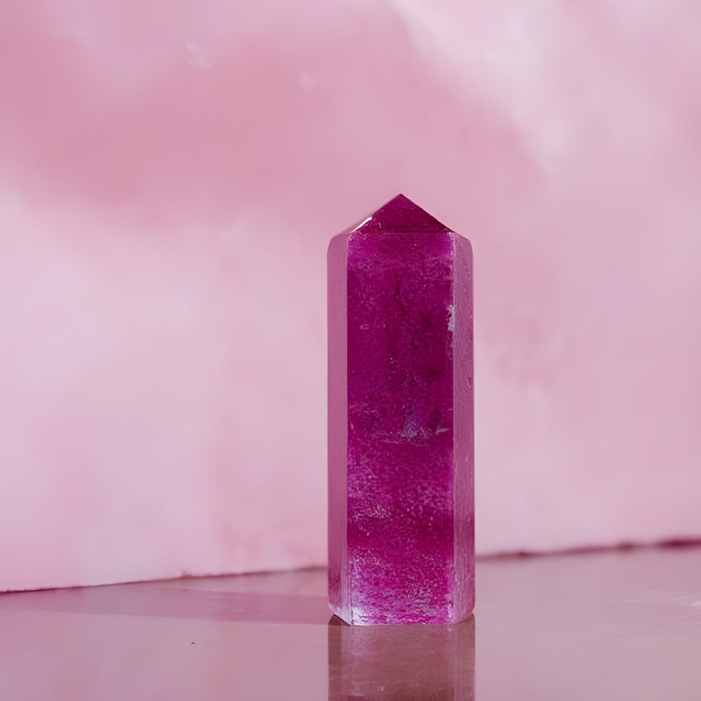 Honeycomb Ruby Tower