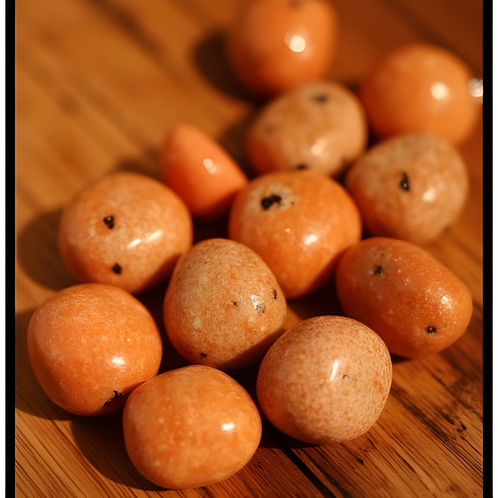 Orange Calcite Tumble