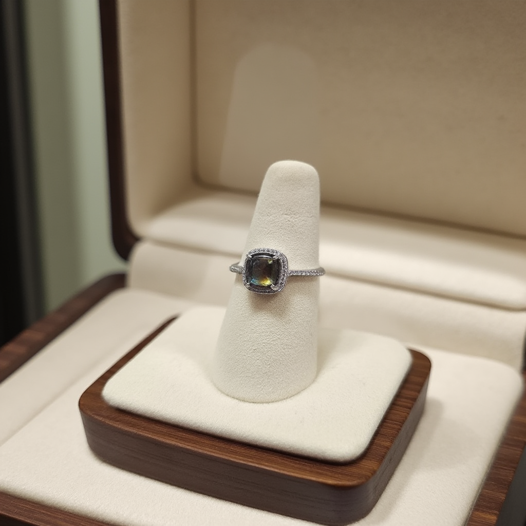 Labradorite Ring in Sterling Silver