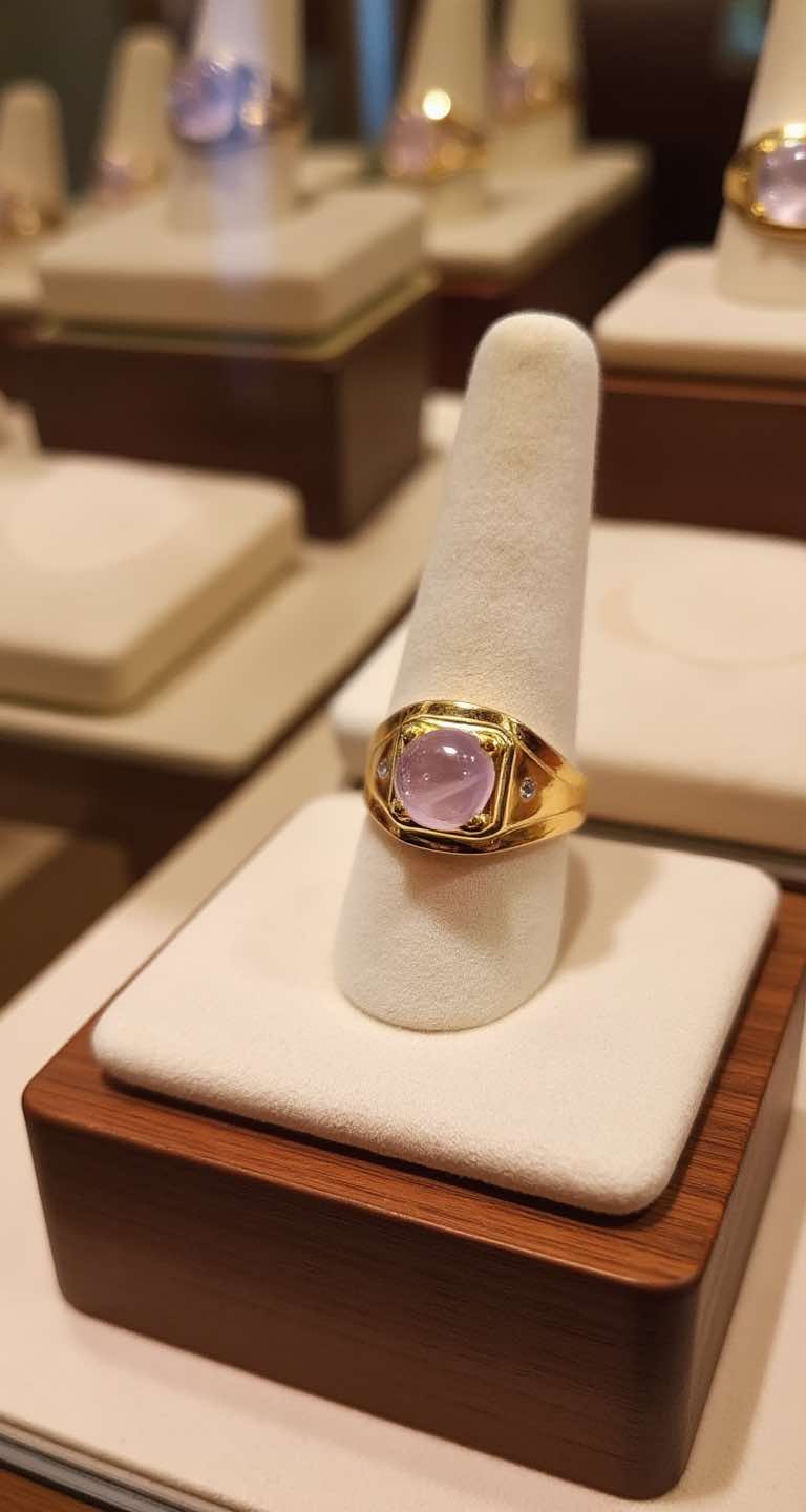 Rose Quartz Ring