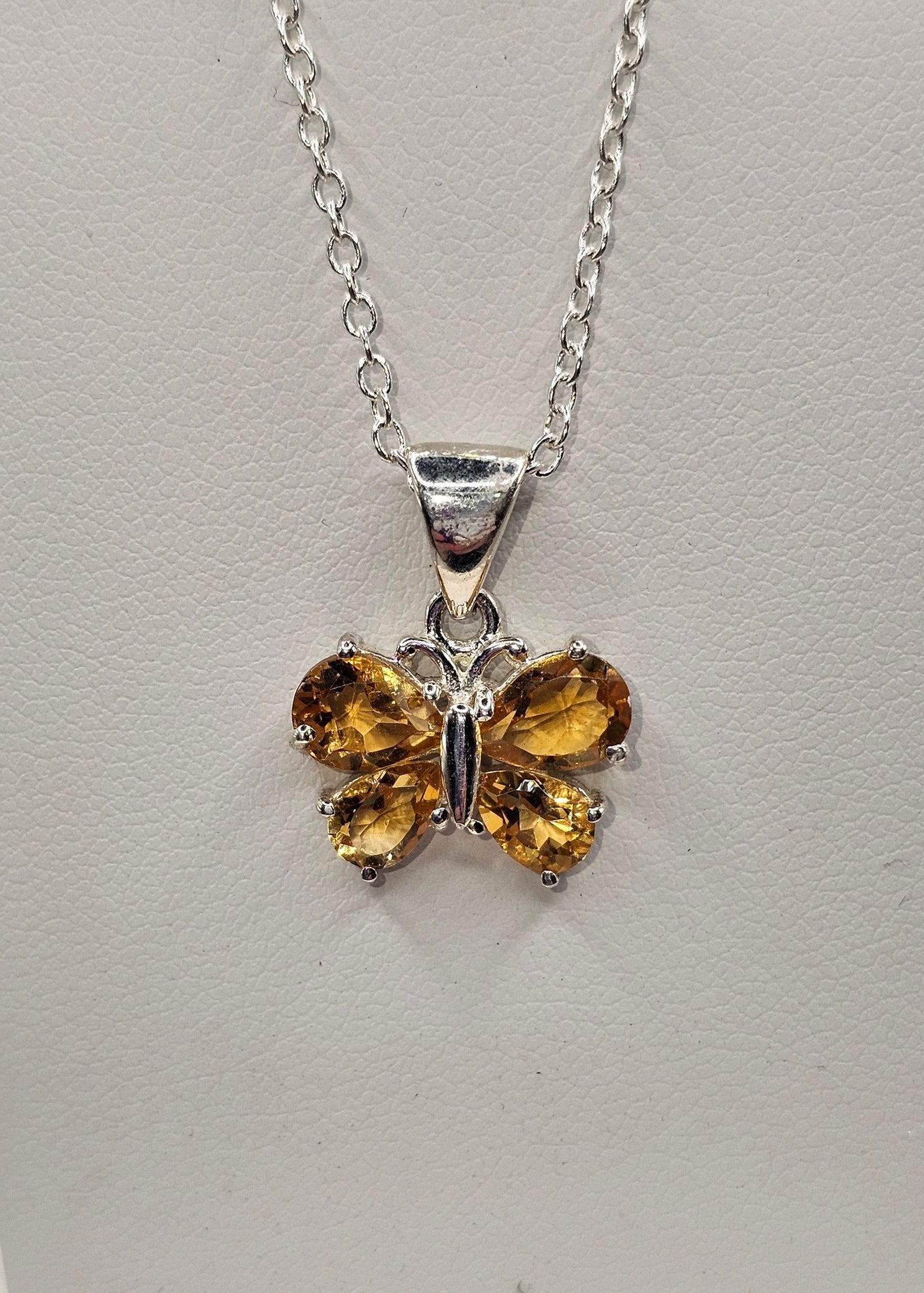 Butterfly Sterling Silver Pendant